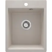 Deante - Spoelbak CORIO, graniet, 1 kom, 40x50 cm, beige