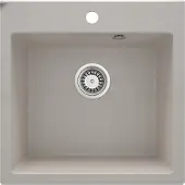 Deante - Granitocht gootsteen EVORA, 1 kom, 50x50 cm, beige