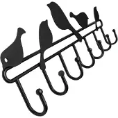 ABOOFAN Metalen wandkapstok, houder voor en kleding