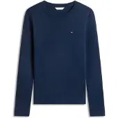 Tommy Hilfiger Slim fit shirt met lange mouwen van puur katoen