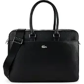 Lacoste Business Aktentas 39 cm Laptopvak zwart