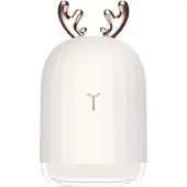 ABOOFAN 2St Personal Air Humidifier Met LED, Timer En Wit