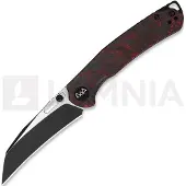 WIXCO Wortex Linerlock CF Red vouwmes