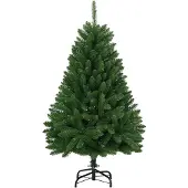 vidaXL Kunstkerstboom met scharnieren en standaard 150 cm
