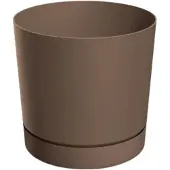 Prosperplast Ronde Rustieke Kunststof Bloempot - 14,7 cm
