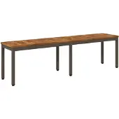 vidaXL Tuinbank NAARDEN 161 x 35 x 45 cm Massief Acacia Hout