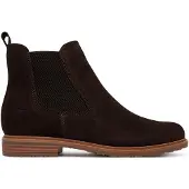 Tamaris Chelsea boots donkerbruin