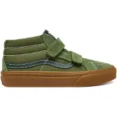 Vans SK8-Mid Reissue V suède sneakers - olijfgroen/groen Effen - maat 34