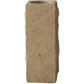 Botané Limestone Edge marmeren vaas medium, 30 cm