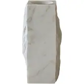 Botané Edge Vaas Small - Vazen Steen White Carrara - BOT-EDG-CARR-S