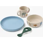 Liewood Serviesset Vivi Printed Tableware Set Imagine / Sandy