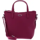 Lacoste schoudertas handtas Shopping Cross Bag Rubine paars