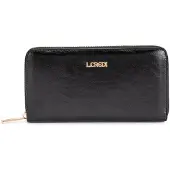 L.credi portemonnee Sohanni Zip Around Wallet Black zwart