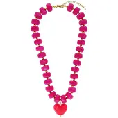 Lucardi Ketting pink