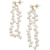 Purelei Oorbellen 'Pearl Muse' goud / parelwit