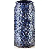 Mondex Keramische Vaas Blauw 21 cm - Decoratief & Stijlvol