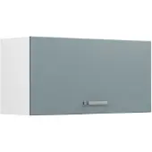 Vicco Hangkast R-Line, Blauw-grijs/Wit, 80 cm Plat