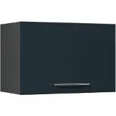 Vicco Hangkast Fame-Line, Donkerblauw hoogglans/Antraciet, 60 cm