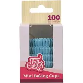 Funcakes Mini Baking Cups Lichtblauw pk/100