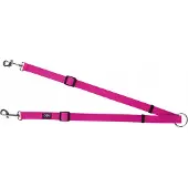 Chaba Dubbele Hondentuig Koppeling 42cm - 1,6cm Ras - Fucsia