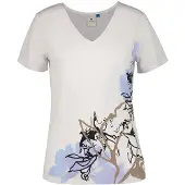 Luhta Ellis T-shirt Met Korte Mouwen Wit XS Vrouw