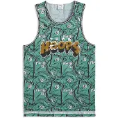Puma Flagrant Foul Hoops Mouwloos T-shirt Groen S Man