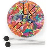 AW Gifts Small Hapi Drum Psychedelic- 13x9cm