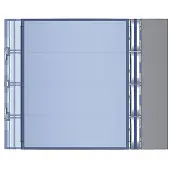 Legrand 352043, drukknop paneel, antraciet