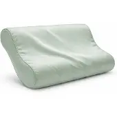 Silk Heaven Zijden Kussensloop ergonomisch Soft Sage - 22MM - - 40x60cm