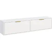 Selsey Vena – TV-hangmeubel met 2 deuren - Wit - 140cm