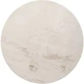 MUST Living vloerkleed Lodge rond small - Ø160 cm - Sand