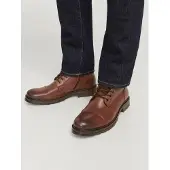 Jack & jones Veterboots 'JFWDexter' pueblo / donkerbruin