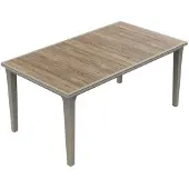 Keter Deco Futura 160, wit/koffiekleur