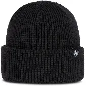 Buff - Knitted Beanie Naro - Muts One Size, zwart