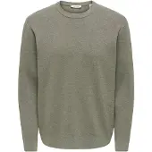 Only & Sons Trui 'ONSTING' grijs