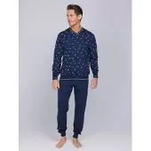 Pastunette Pyjama lang donkerblauw