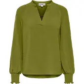 ONLY Blouse 'ONLMETTE' olijfgroen