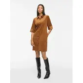 Vila Vicourdie Corduroy Korte Jurk 38 EU dames