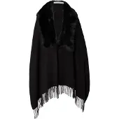 Rino & Pelle Cape 'Wendy' zwart