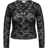 ONLY Carnikka Blouse Dames Zwart M-46/48