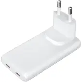 Akyga USB-lader, USB AK-CH-32, 2x USB-C PD, 5-20V / max. 3.25A, 65W, Quick Charge 4+, GaN