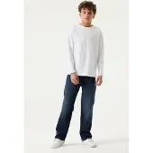 Garcia Ilyano jongens Jeans, 134, Blauw, Straight fit