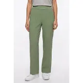 Cecil Dames Wide Leg Broek met gestructureerde strepen - Groen - XS
