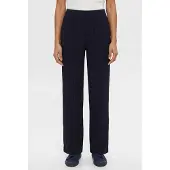 Cecil Dames Wide Leg Broek met gestructureerde strepen - Blauw - M