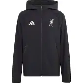 Adidas Liverpool Tiro Travel Trainingsjack 2026-2027 Kids Zwart Wit