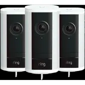 Ring Spotlight Camera Pro 2e Generatie Bedraad Wit 3-Pack