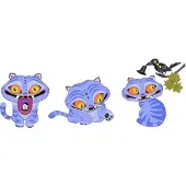 K POP Demon Hunters Two Tone Derpy Tiger Mok (Marineblauw/Wit/Blauw)