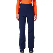 Rossignol - Dames skibroeken - W Ski Softshell Pant Dark Navy voor Dames van Softshell - Maat S - Marine blauw