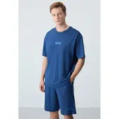 Tommy Life Heren Oversized T-Shirt en Shorts Set
