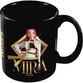 K POP Demon Hunters Portret Mira Mok (Zwart/Goud)